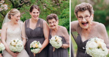 Esta novia invitó a su ABUELA de 89 años a ser su dama de honor en su BODA