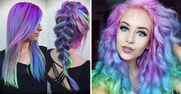 Las mujeres están coloreando su cabello como la tendencia ‘Opal’. El resultado es alucinante