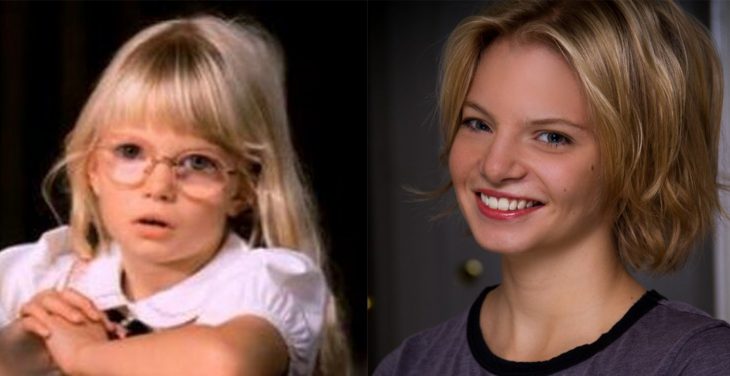 Amiga rubia de matilda antes y 19 años después 