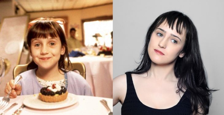 Mara Wilson interpretando a matilda 