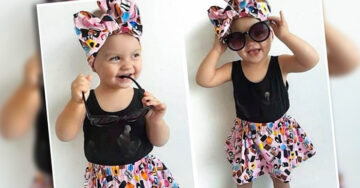 Esta adorable bebé se está haciendo famosa en Instagram, gracias a su guardarropa súper a la moda
