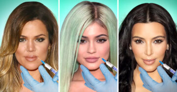 Esta serie de videos muestran cómo han cambiado las Kardashian después de tantas cirugías