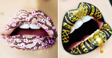 15 Increíbles diseños para pintar tus labios este Halloween. ¡Son geniales!
