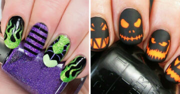 25 Diseños para lucir unas uñas espeluznantes este Halloween