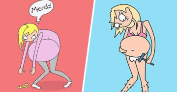 20 Ilustraciones que explican perfectamente los problemas cotidianos de todas las emabrazadas