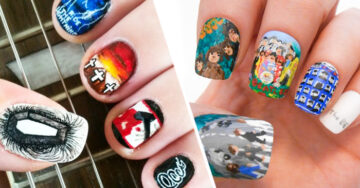 25 Creativos diseños para decorar tus uñas, inspirados en la música. ¡Tienes que intentarlos!