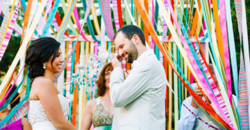 25 Creativas y divertidas ideas para agregarle color a tu boda. ¡Te encantarán!