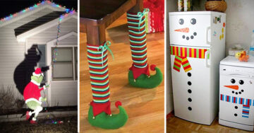 16 Divertidas y originales maneras de decorar tu espacio en Navidad ¡Y sin gastar mucho dinero!