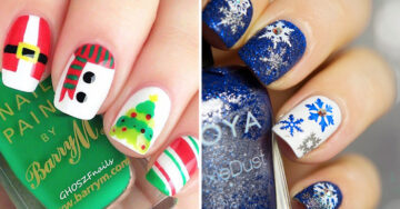 25 Creativas ideas para diseñar tus uñas en esta Navidad ¡Refleja tu espíritu navideño!