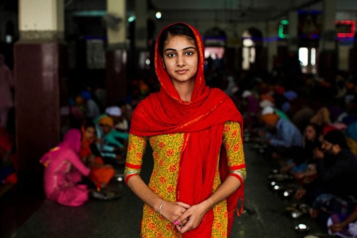 mujer de India fotografiada por Mihaela Noroc