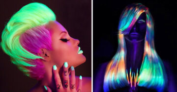 ¡El cabello arcoiris ahora brilla en la oscuridad! La nueva tendencia que está enloqueciendo a Instagram