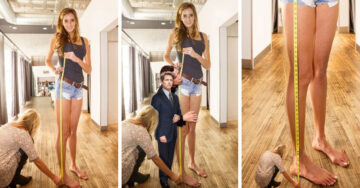 Internet se burla de manera épica de la chica con las piernas más largas de Estados Unidos