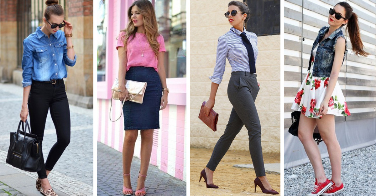 14 Outfits femeninos con pantalón para llevar al trabajo