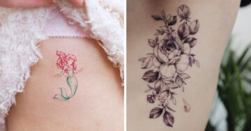 10 Hermosos tatuajes en las costillas que son perfectos para las chicas atrevidas