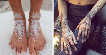 25 Increíbles tatuajes temporales y de Henna que morirás por tener en tu cuerpo