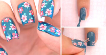 Este increíble utorial te ayudará a crear el diseño perfecto para tus uñas esta primavera