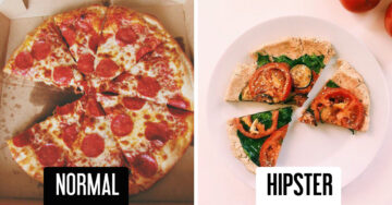 30 Fotos que muestran la gran diferencia entre la comida normal y la comida Hipster