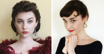 Esta chica de tan sólo 17 años recrea cualquier look Vintage de manera increíble