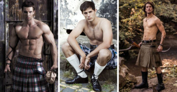 20 Fotos que demuestran que los hombres con falda escocesa es la cosa más horrible que verás