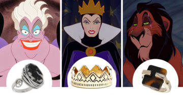 11 Hermosos y elegantes anillos inspirados en nuestros villanos favoritos de Disney