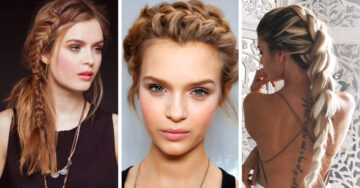 10 Maneras diferentes de peinarte con una trenza y lucir super bien