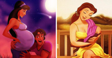 Así es cómo las princesas de Disney lucirían si fueran madres; ¡Sus hijos son hermosos!