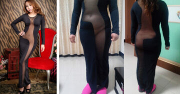 Esto es lo qué pasó cuando una mujer recibió un sexy vestido que había comprado en Internet