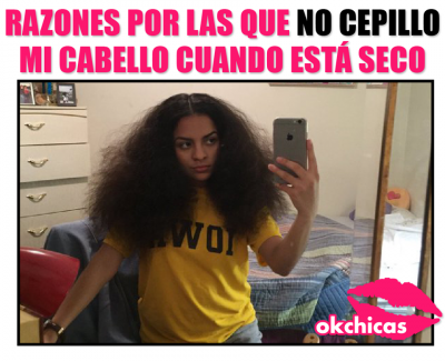 20 problemas que sólo las chicas con mucho cabello entienden