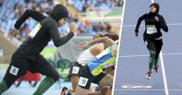 Momento histórico en los Juegos Olímpicos: ¡Una chica de Arabia Saudita compitió en los 100 metros!
