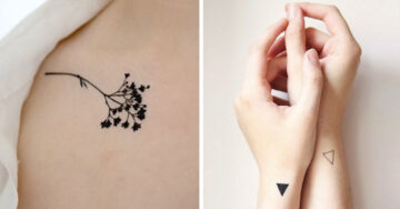 15 Ideas originales de pequeños tatuajes minimalistas que demuestran que ‘menos es más’
