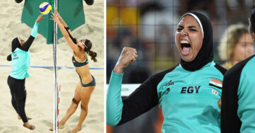 El uniforme del equipo de voleibol playero femenil de Egipto se volvió viral, esta es la razón