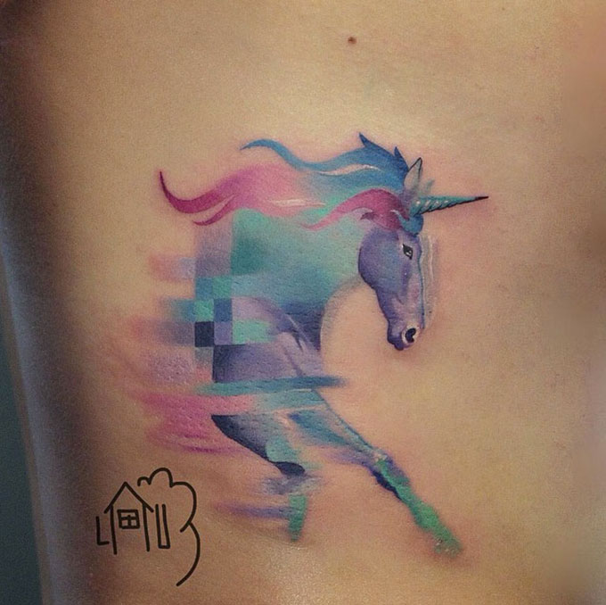 25 Tatuajes De Unicornios Que Querrás Hacerte Hoy Mismo