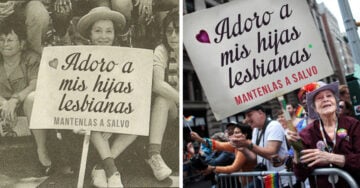 Abuelita de 92 años lleva 30 años marchando por el orgullo gay con el mismo letrero