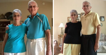 Después de 52 años de casados, estos abuelos siguen demostrando su amor ¡Se visten igual cada día!