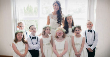 Esta maestra de educación especial invitó a sus adorables alumnos a su boda