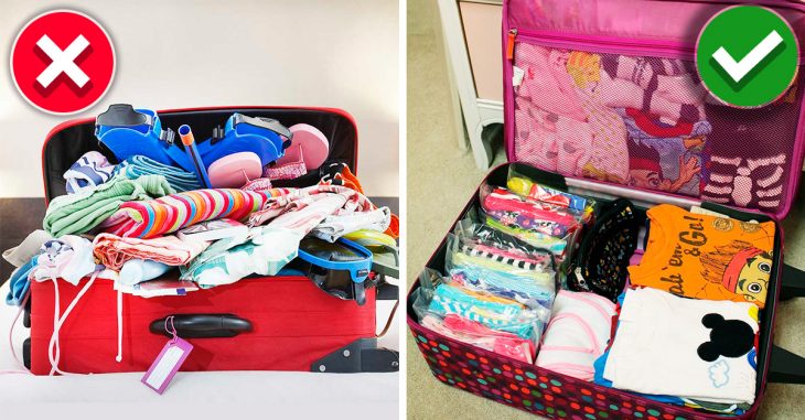 10 Formas en las que puedes empacar tu maleta sencillamente