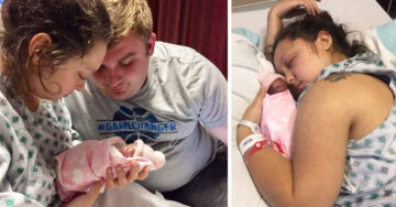 Esta bebé prematura vivió durante dos horas en los brazos de su madre antes de morir