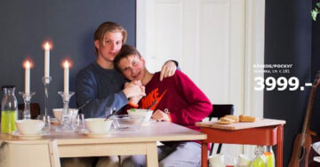 IKEA eliminó la imagen de una pareja gay de un concurso para el nuevo catálogo en Rusia