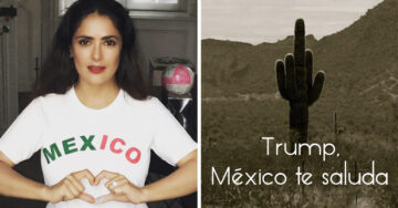 Salma Hayek envió un obsceno y divertido mensaje al candidato Donald Trump