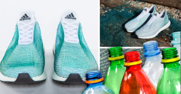 ¡Adidas ayuda al medio ambiente! Lanza la primera línea de tenis hecha con material reciclado