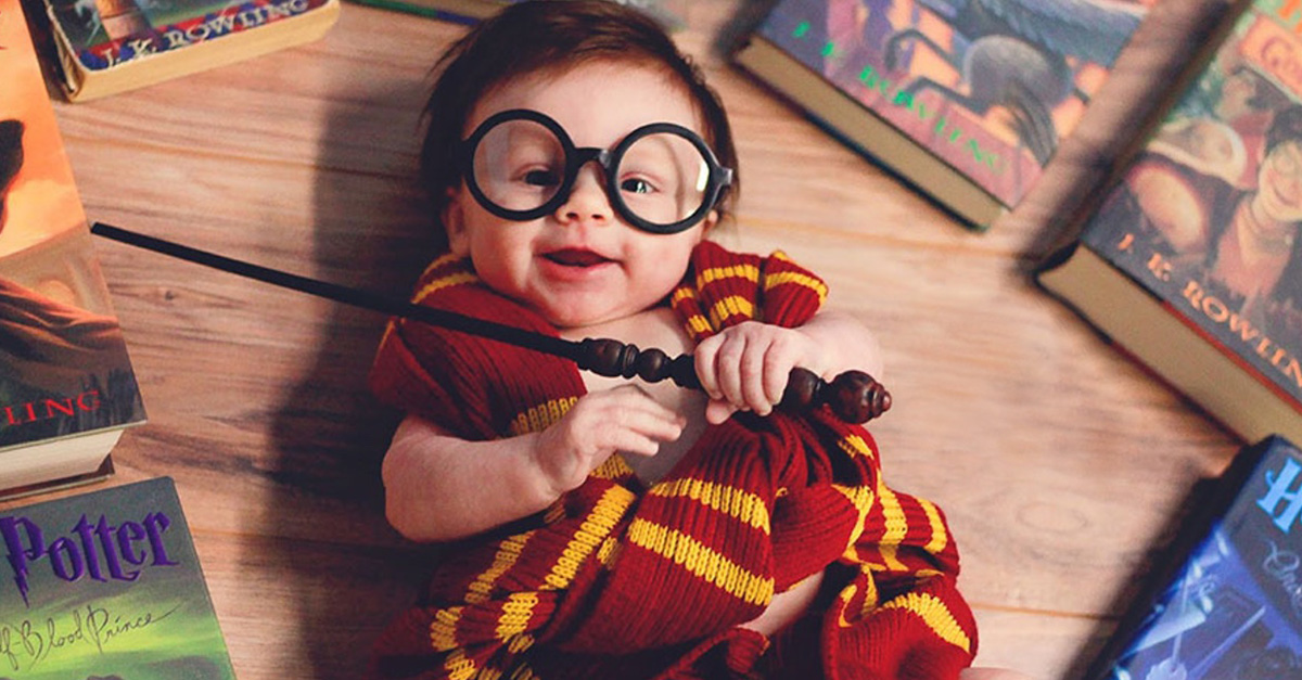 Una Madre Realizo Una Sesion Estilo Harry Potter Con Su Bebe