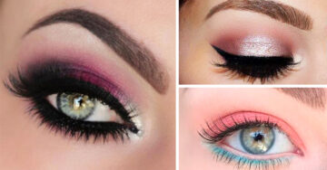 10 tutoriales para maquillar tus ojos del color más femenino