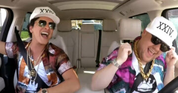 Bruno Mars nos dio los 15 minutos más divertidos en Carpool Karaoke