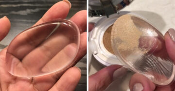 Esta esponja transparente es el mejor invento que verás hoy para aplicar maquillaje