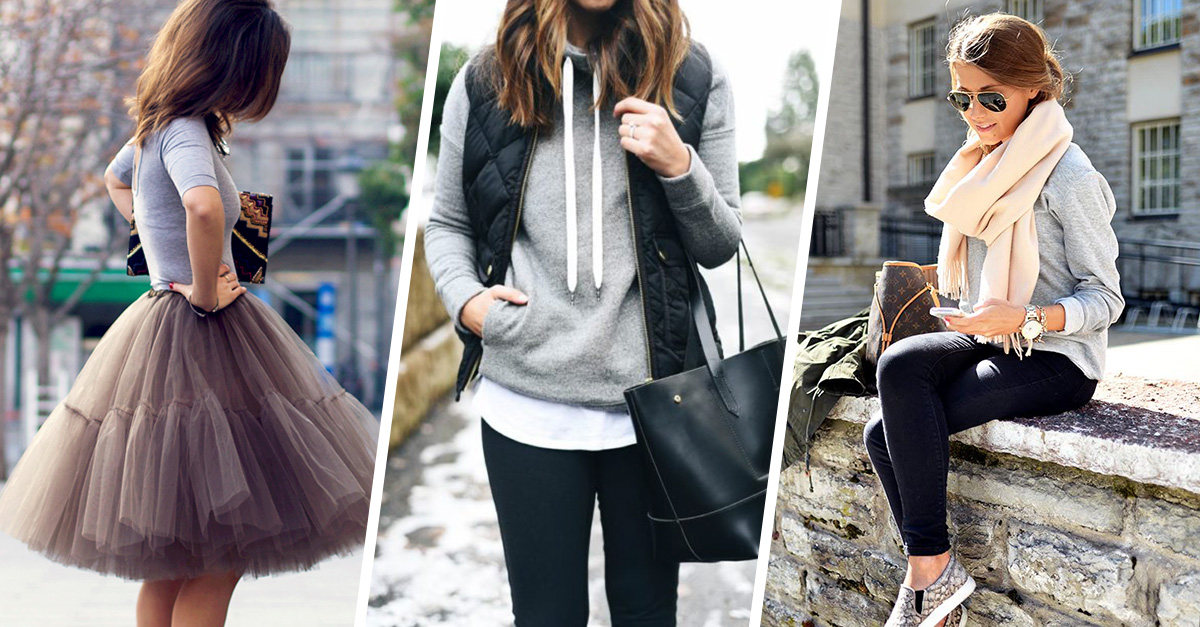 18 maneras de combinar tu guardarropa color gris