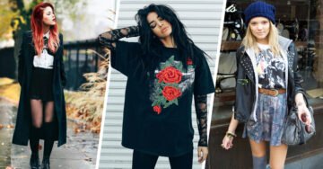 10 Outfits indispensables para toda chica que ama el estilo grunge