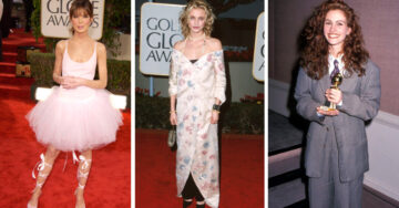 15 celebridades que tuvieron el peor look en la historia de los Golden Globes