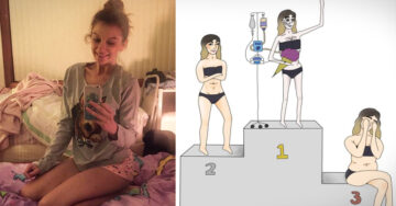 Esta chica superó la anorexia dibujando lo que sentía