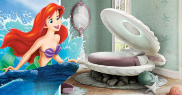 Esta cama inspirada en La Sirenita es lo único que necesitas para decir: ¡Dulces sueños!