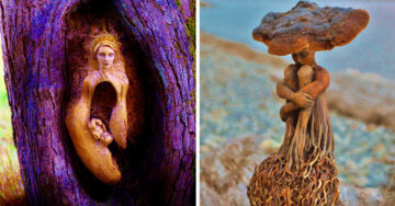 22 increíbles esculturas de madera que te transportarán a un mundo de fantasía